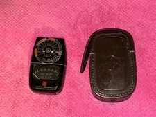 Vintage General Electric GE Exposure Light Meter 8DW58Y4 With Case, Exc  Works