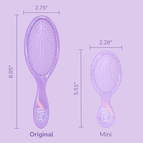 Original Detangler Hair Brush, Soft, Flexible Bristles Gently Detangle All Ha... - Picture 4 of 9