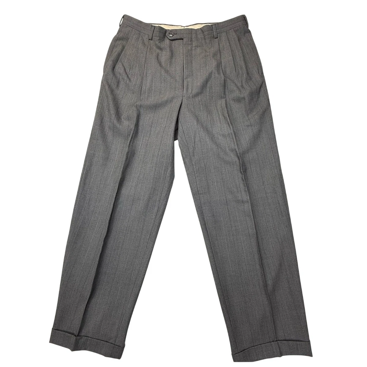 パンツ 90s Dior Pleated front gray slacks w33 Dior Gray Pants for Men for sale | eBay
