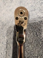 Snap On 1/4" Drive Dual 80 Technology Standard Handle Hi-Lok® Flex-Head Ratchet