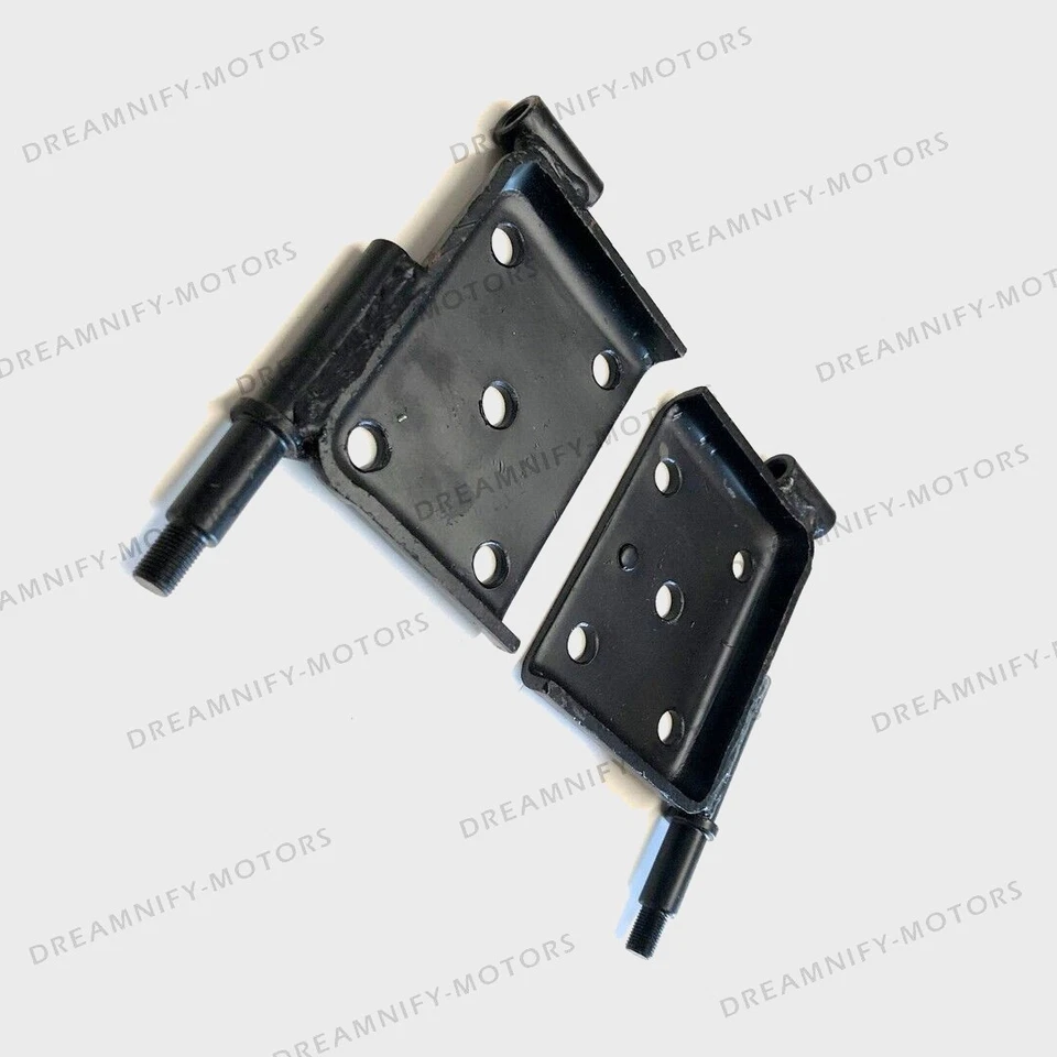 Black Front Leaf Spring Plates OEM For Suzuki Samurai 85-95 - Image 4 of 4