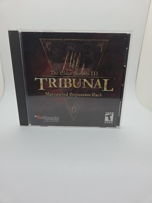 The Elder Scrolls III Morrowind Tribunal Expansion Pack PC CD FREE SHIPPING 