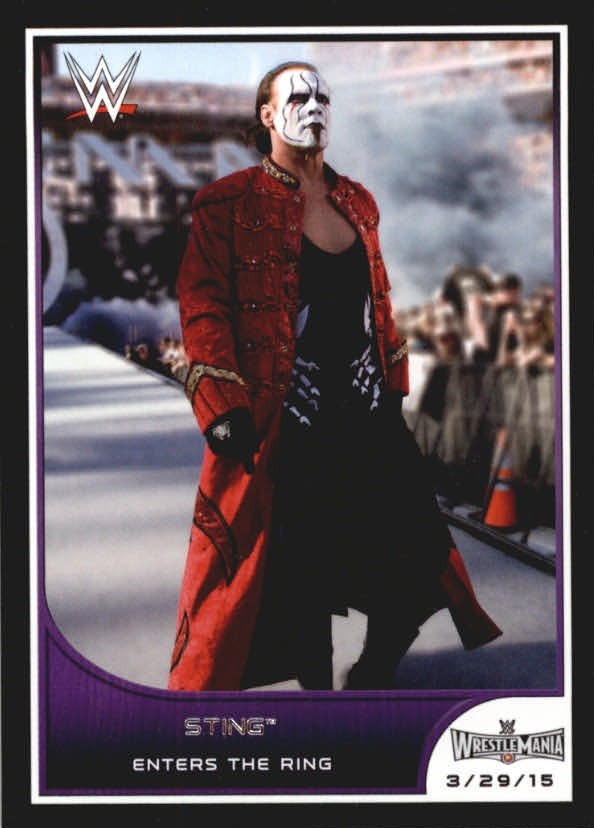 2016 Road to Wrestlemania #8 Sting Enter the Ring WWE