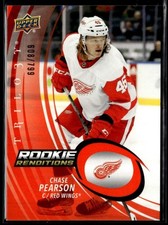 2022-23 UD Trilogy Chase Pearson RR-7 Rookie Renditions Red 608/799 RC