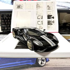 GT Spirit 1:18 Ford GT Ford Black White Stripe US Special Resin Car Model