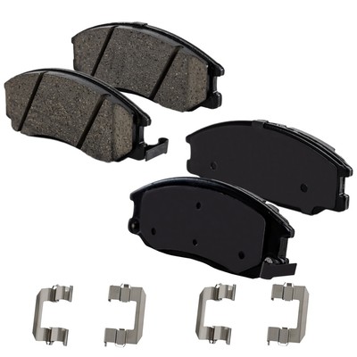 Front Ceramic Brake Pad Set For 2001-2005 Hyundai Santa Fe 275mm Front Disc