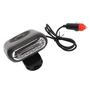 Voiture Chauffe électrique silencieux véhicule petit Space Thermostat 12V 360° réglable
