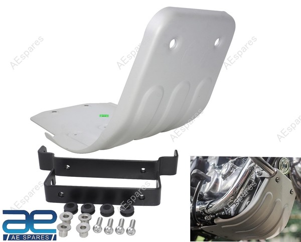 Silber Sumpguard FüR Royal Enfield Goan Klassisch Neu Reborn Kugel Meteor 350-image