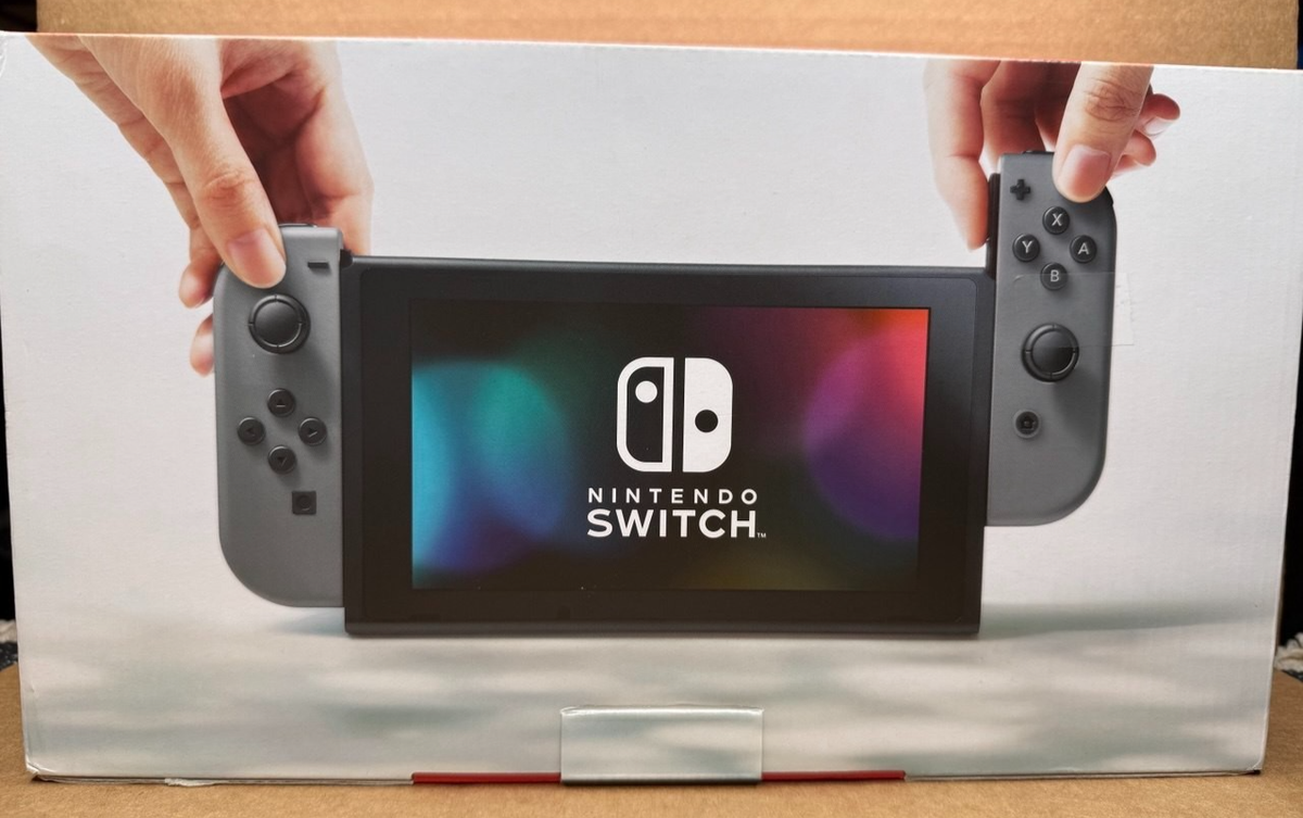Nintendo Switch 32GB Handheld System - Gray for sale online | eBay