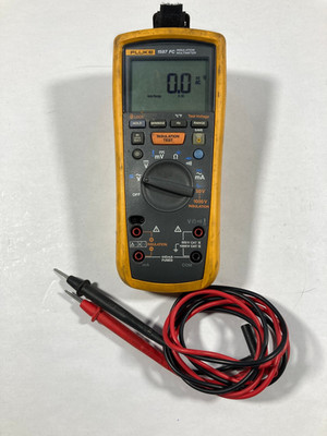 Fluke 1587 Digital FC Insulation Testing Multimeter with Probes- Used/Dirty #1