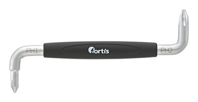 Fortis Winkelschraubendreher PH1+PH2 x 100 mm
