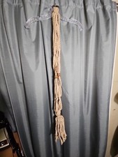 Tan macrame Plant Hanger Indoor Outdoor Hanging Planter Basket Boho