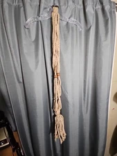 Tan macrame Plant Hanger Indoor Outdoor Hanging Planter Basket Boho