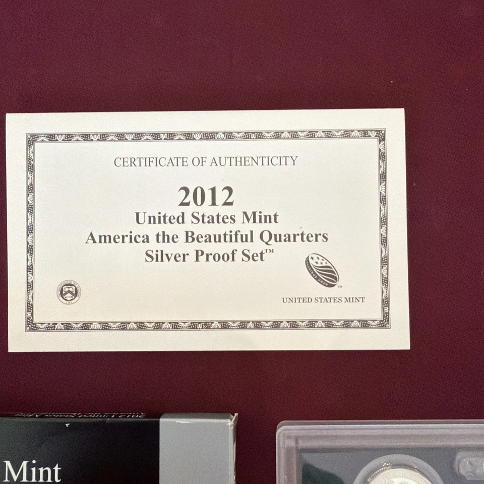 2012 ATB Quarters Silver Proof Set - Image 4 of 4