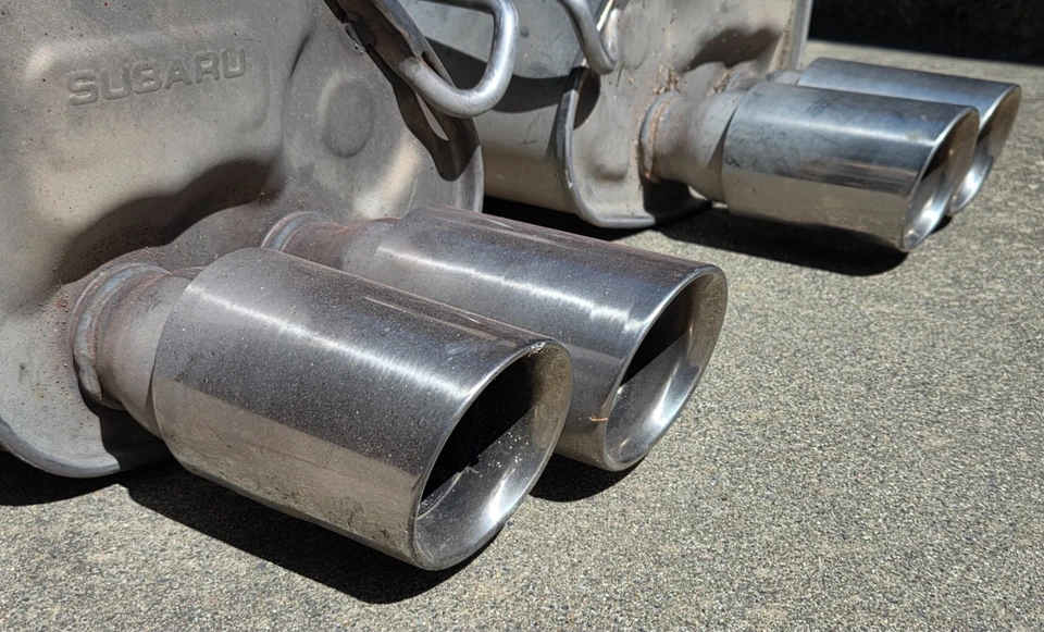 OEM Full Complete Exhaust Pipe System for 2015-2021 Subaru WRX - Image 4 of 4