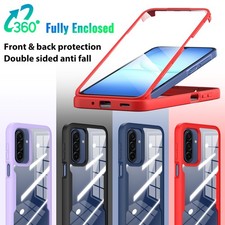 For Samsung A15/A16/A17 5G Case - Shockproof with Built-in Screen Protector