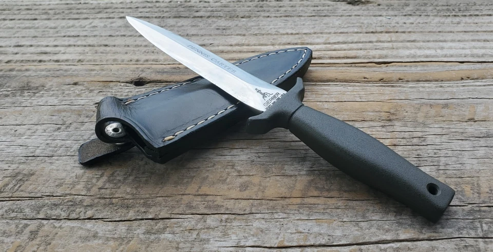 Vintage Gerber Mk1 Boot Knife First Year Production L6 Tool Steel Gray #001460 - Image 2 of 4