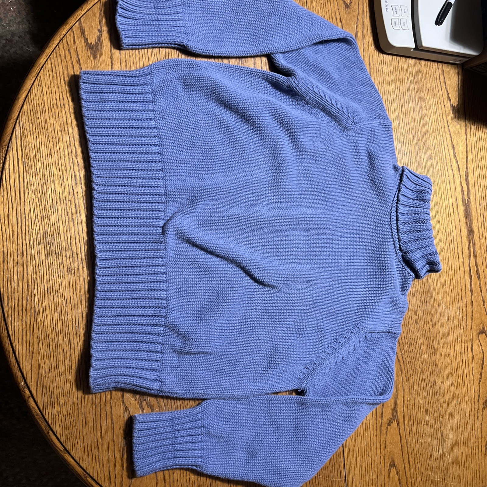 L.L. Bean Women’s Large Purple Turtleneck 100% Cotton Heavy Duty