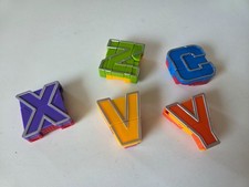 Vintage 1985 Alpha-Bots Transforming Letters Alphabet Transformers Letter Lot