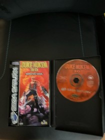 Duke Nukem 3D Sega Saturn Game Complete PAL Boxed with Manual