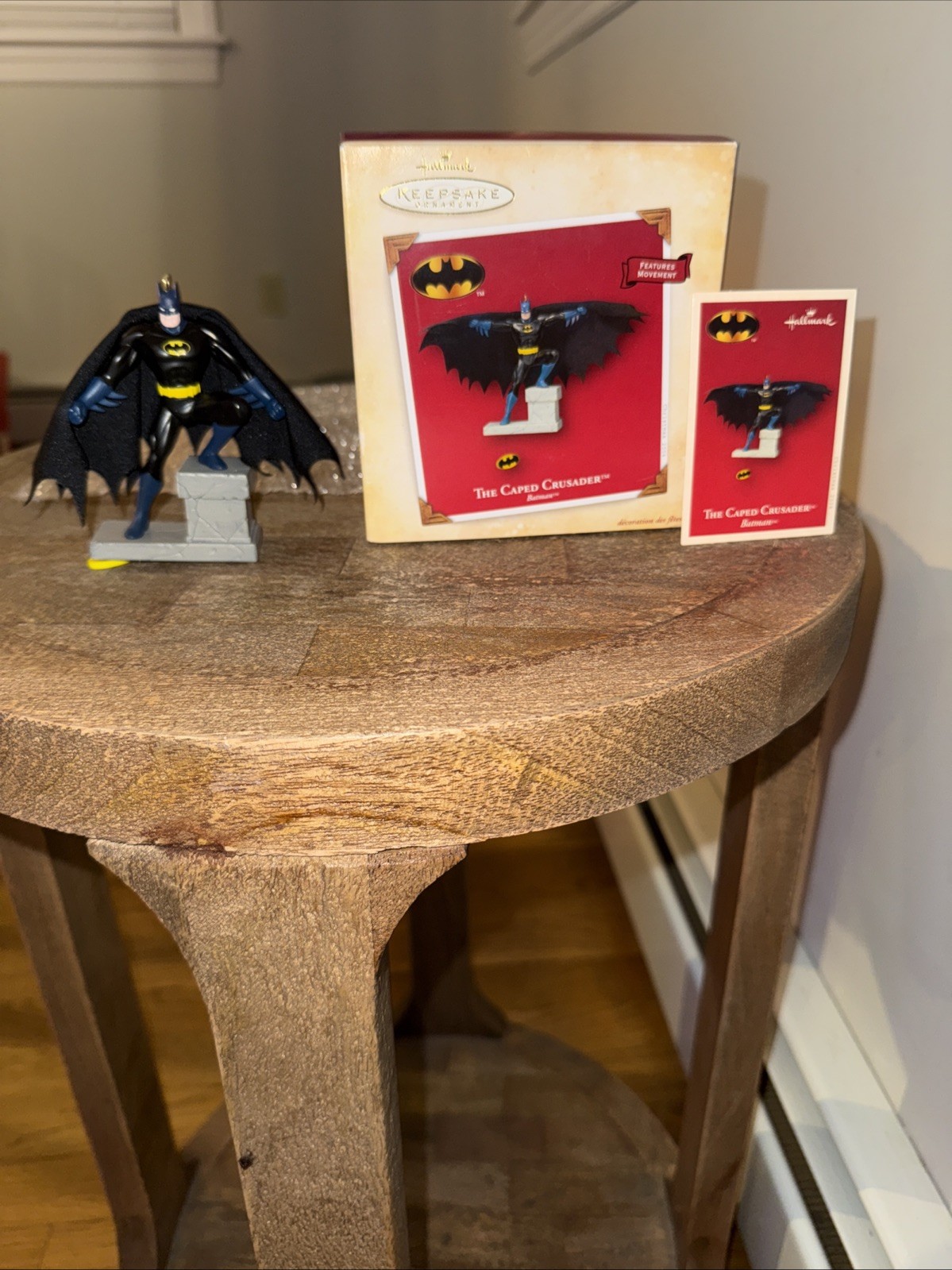 2004 Hallmark The Caped Crusader Batman Keepsake Ornament Christmas