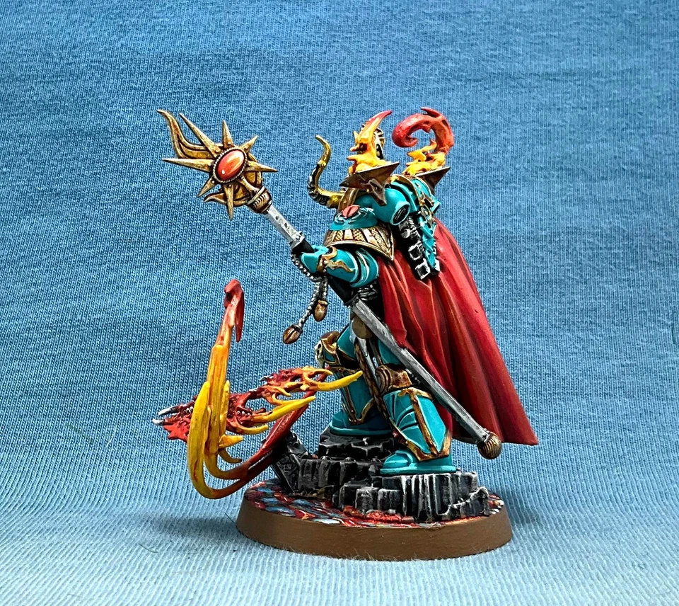 Warhammer 40K Painted Chaos Space Marines Evil Space Wizard of Change CSM085 - Image 4 of 4