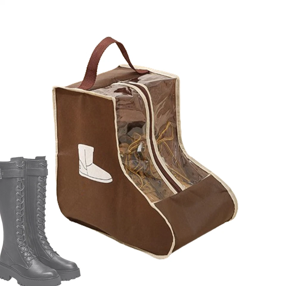 Reusable Tall Boot Bag Sneaker Storage High-top Shoes Boots Dust-proof Pouch - Image 3 of 4