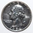 1954 Proof Washington Quarter CHOICE PROOF (J312)
