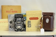 Rolleiflex 2.8D Planar with Cap, Case & Box