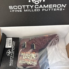 Scotty Cameron 2026 Halloween Headcover The Legend of Sleepy Greens NIB In Hand!