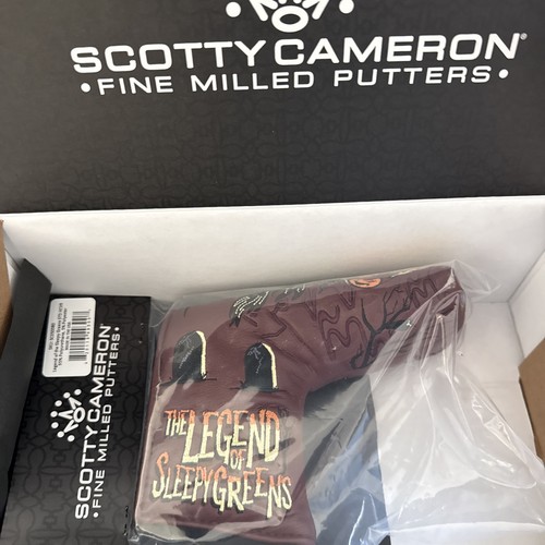 Scotty Cameron 2026 Halloween Headcover The Legend of Sleepy Greens NIB In Hand!