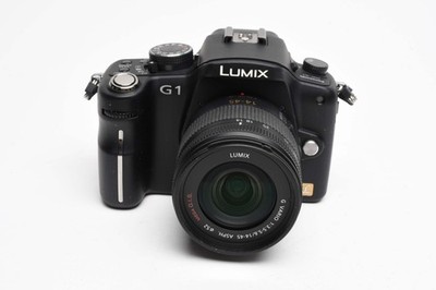 Panasonic LUMIX G1 ２個セット（動作品） Panasonic Lumix G1 w/14-45mm f3.5-5.6 Aspherical zoom, 2Batts