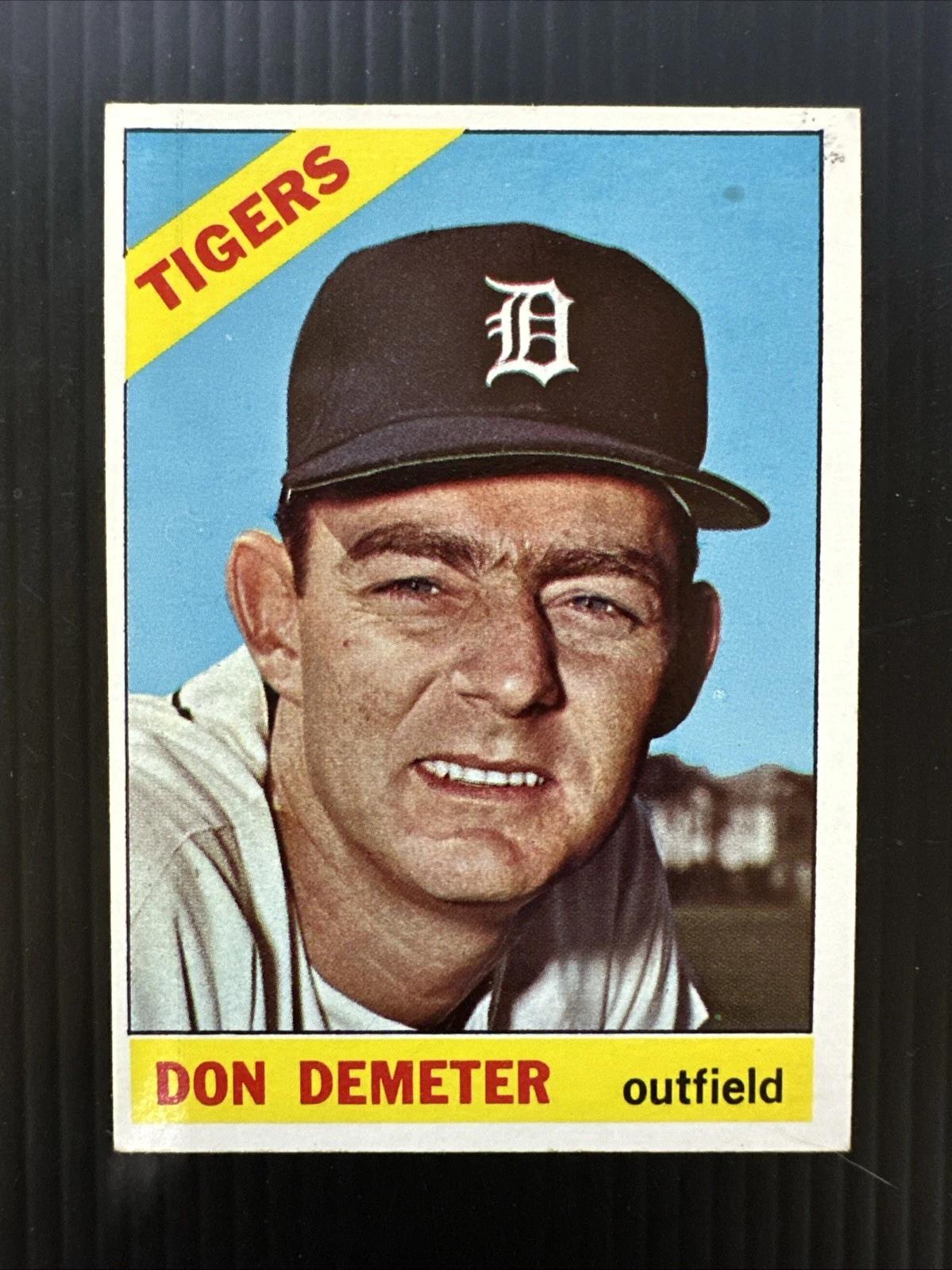 1966 TOPPS #98 DON DEMETER DETROIT TIGERS EX *Hot Corner Vintage*