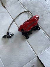 Wilwood Brake Caliper Red Passenger Side Fits Mazda 3 2016 W Bracket Line