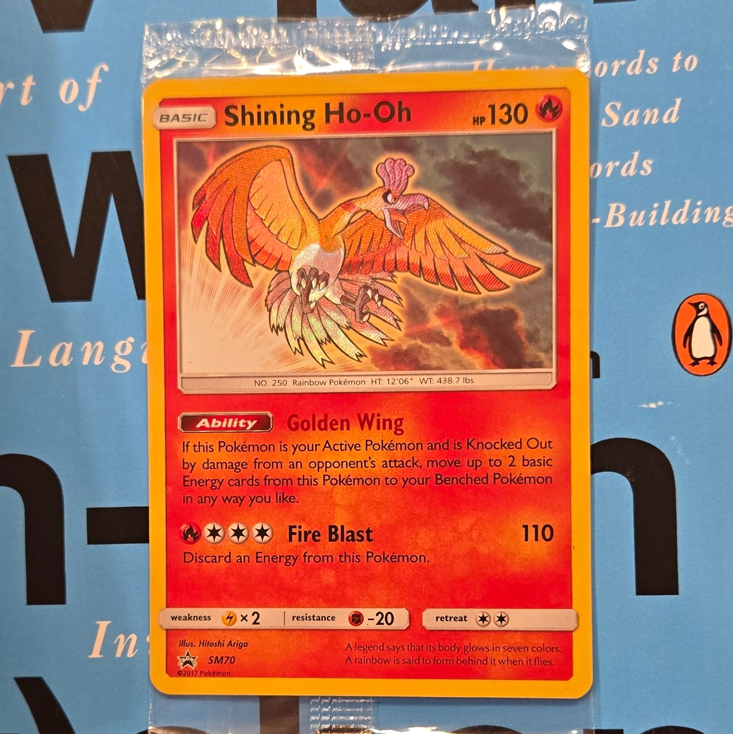 The Pokémon Company Shining Ho-Oh SM70 Black Star Promo Holo EN 2017 130HP
