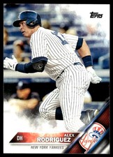 Alex Rodriguez 2016 Topps Chrome #146 Yankees MLB READ FREE SHIP AutographDen