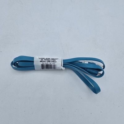 Wireless Gear 3FT Micro USB  Smooth Cable - Blue