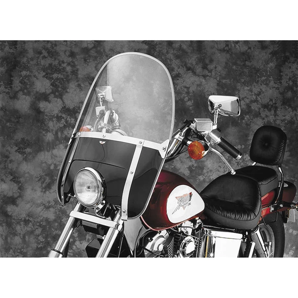 Parabrisas con cuentas National Cycle Heritage negro ventana ajustable N2233 Foto 3 de 4