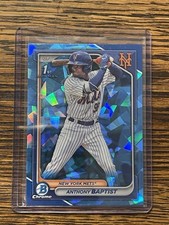 2024 Bowman Sapphire Anthony Baptist Chrome 1st #BCP-141 Mets