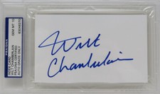 Wilt Chamberlain Cards and Autographed Memorabilia Guide 29