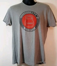 Next Level T  Shirt Quarantine Games Medium Gray