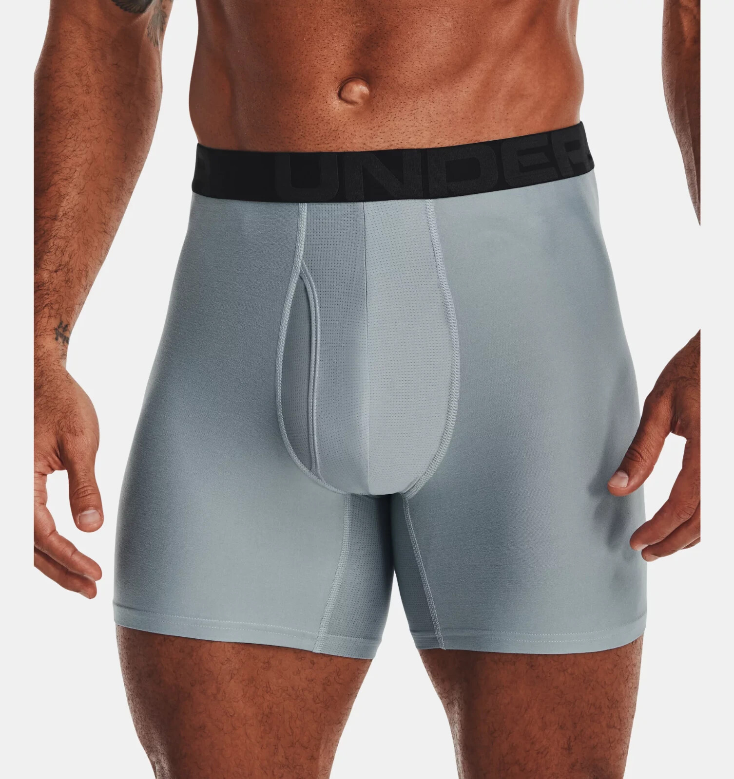 Under Armour Серый спортивный костюм-боксер Tech 6 мужской размер XX Extra Large 4690₽