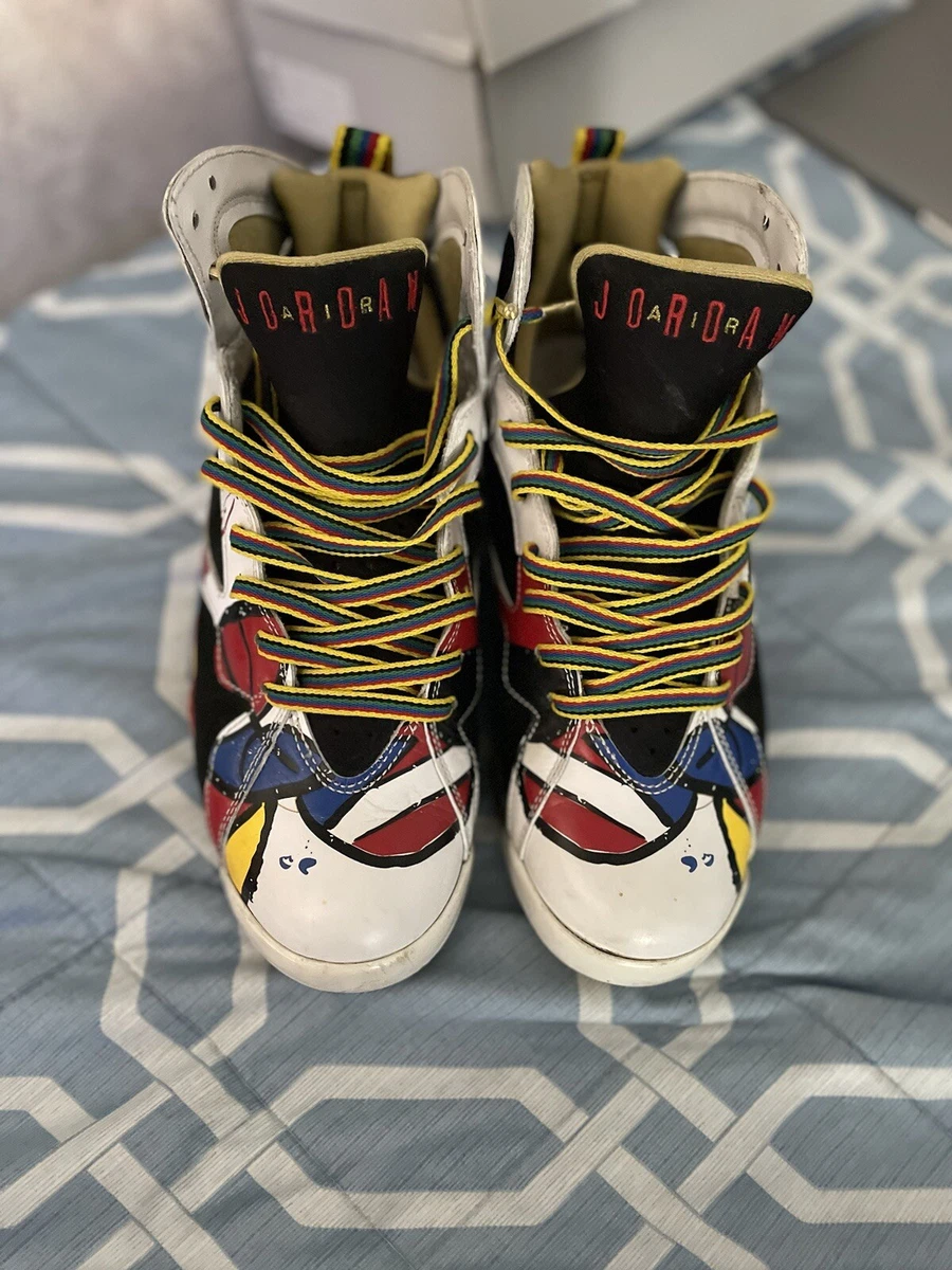 Jordan 7 Retro OC Miro Olympic for Sale | Authenticity Guaranteed