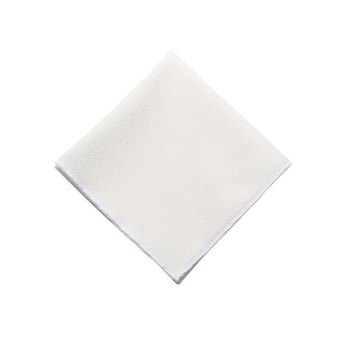 Men Cotton Solid Stripe Pocket Square Handkerchief Wedding Party Business Hanky - Picture 4 of 11