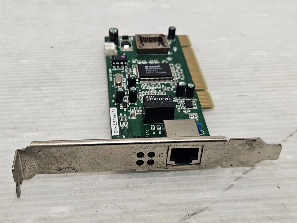 D-Link DGE-528T, REV. B1, VINTAGE ETHERNET CARD, PCI, 10/100Mbps, LAN017 - Image 2 of 3