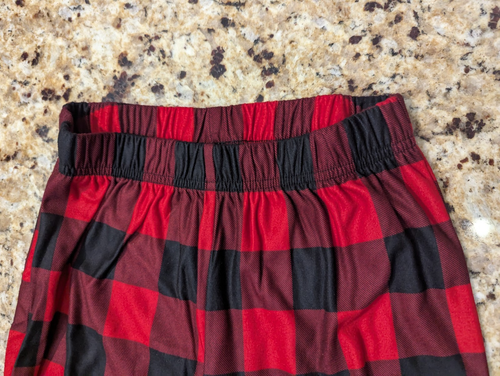Wondershop Kids' 2-Piece Family Sleep Set Pajamas Red Check Kids size S (6/7) - Picture 7 of 15