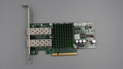 AOC-STGN-I2S R1.01 SUPERMICRO DUAL PROTS 10GB ETHERNET ADAPTER X520 HIGH PROFLIE - Afbeelding 2 van 4