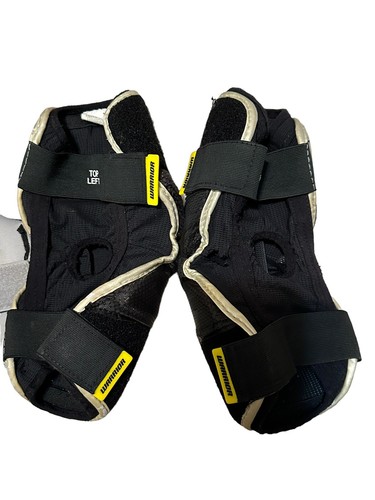 Two Pair Of Warrior Lacrosse Arm Elbow Pads Adrenaline 6.0 Preowned SIZE Med - Picture 7 of 11