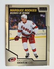 MORGAN GEEKIE 2020-21 O-Pee-Chee Platinum Marquee Rookies #165 Hurricanes