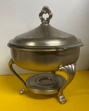 F. B Rogers Provincetown Pewterlite A. H. Fire King 2qt Bowl (FC207-3Q1260